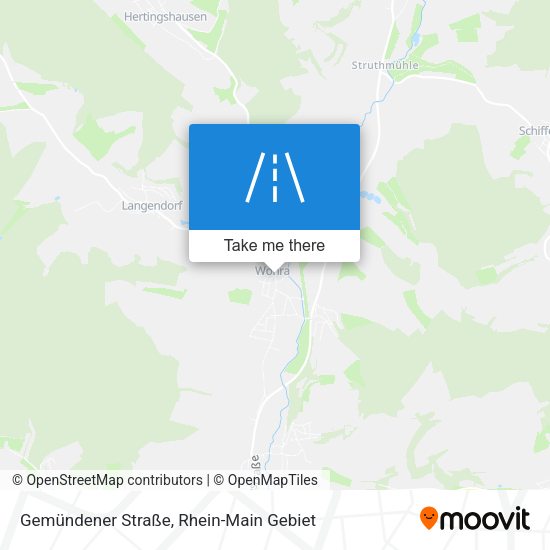 Gemündener Straße map