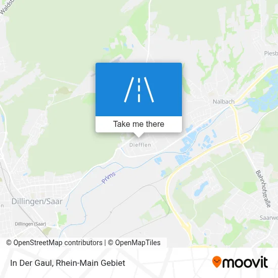 In Der Gaul map
