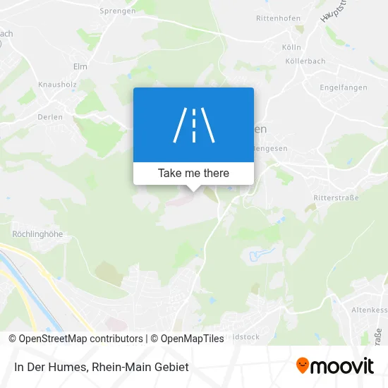 In Der Humes map