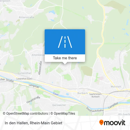 In den Hallen map