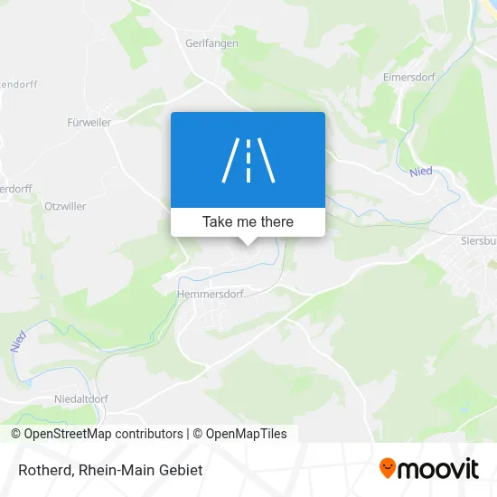 Rotherd map