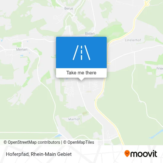 Hoferpfad map