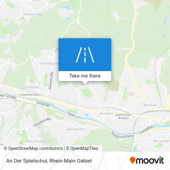 An Der Spielschul map