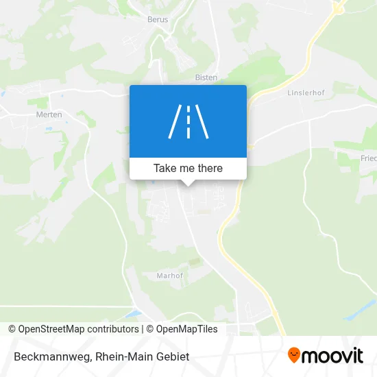 Beckmannweg map