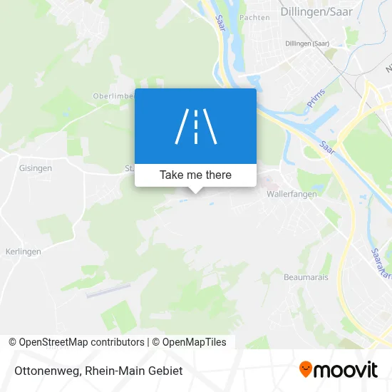 Ottonenweg map
