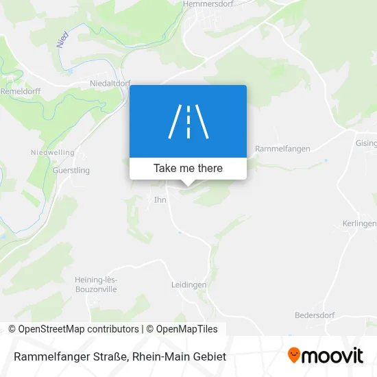 Rammelfanger Straße map