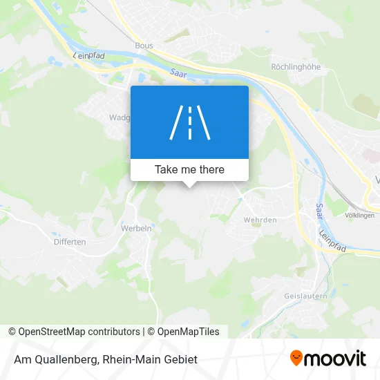 Am Quallenberg map