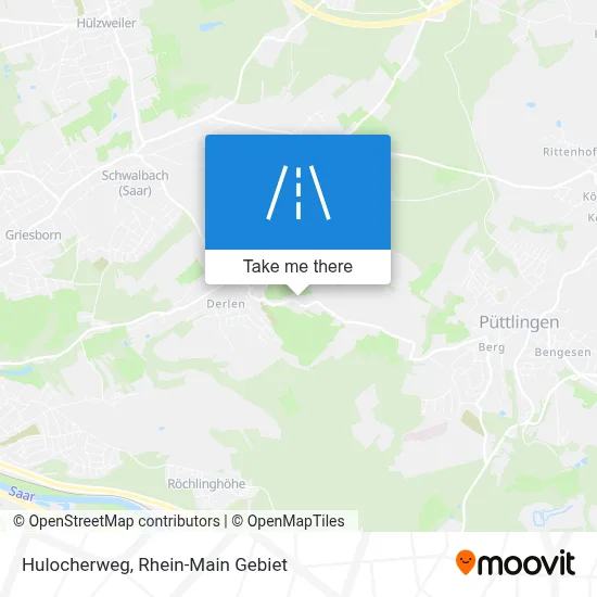 Hulocherweg map