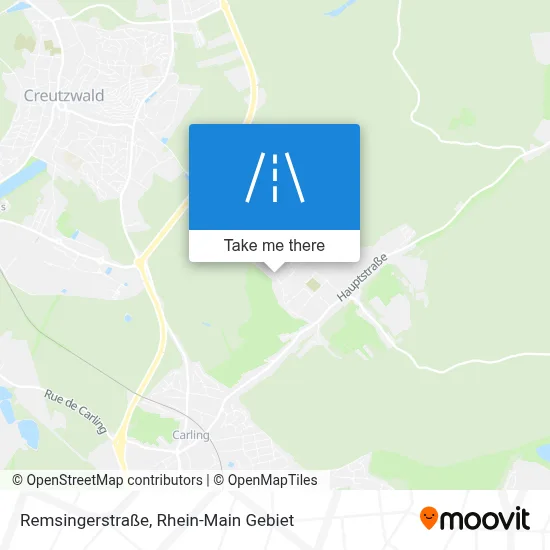 Remsingerstraße map