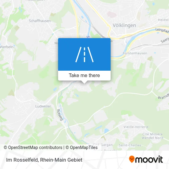 Im Rosselfeld map