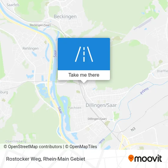 Rostocker Weg map