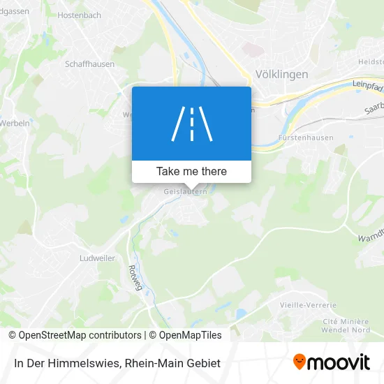 In Der Himmelswies map