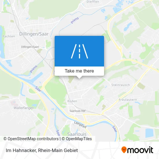 Im Hahnacker map