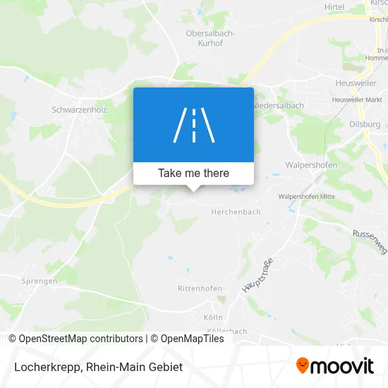 Locherkrepp map