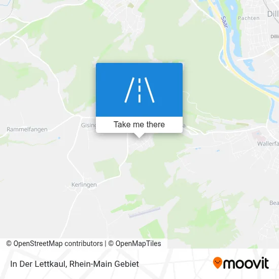 In Der Lettkaul map