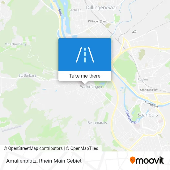 Amalienplatz map