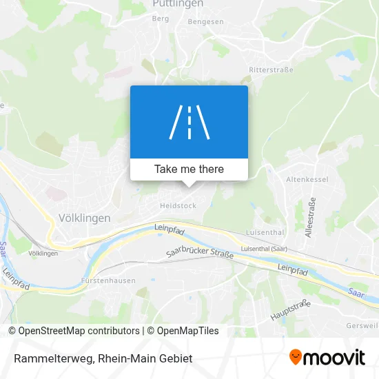 Rammelterweg map