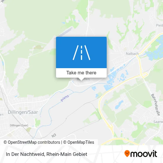 In Der Nachtweid map