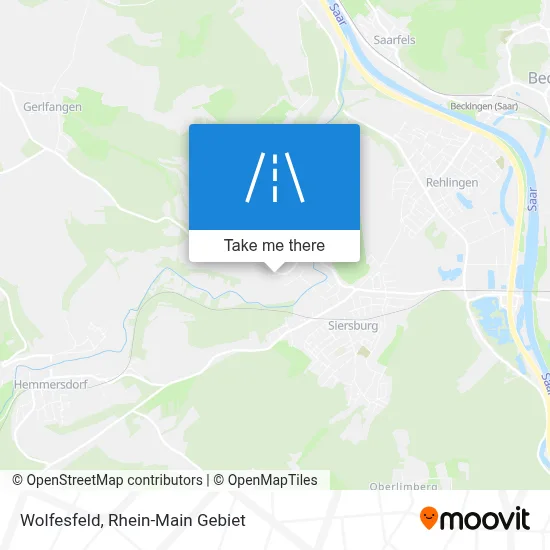 Wolfesfeld map