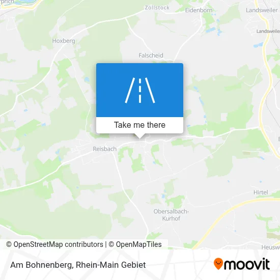 Am Bohnenberg map