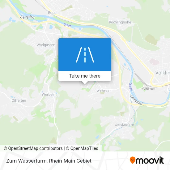 Zum Wasserturm map