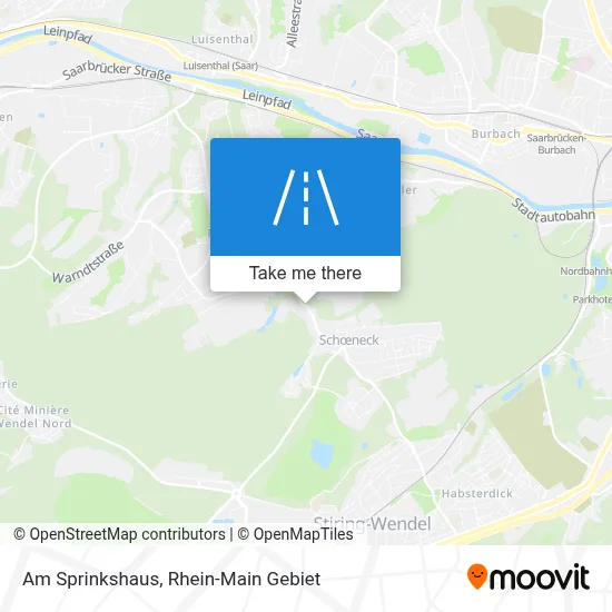 Am Sprinkshaus map