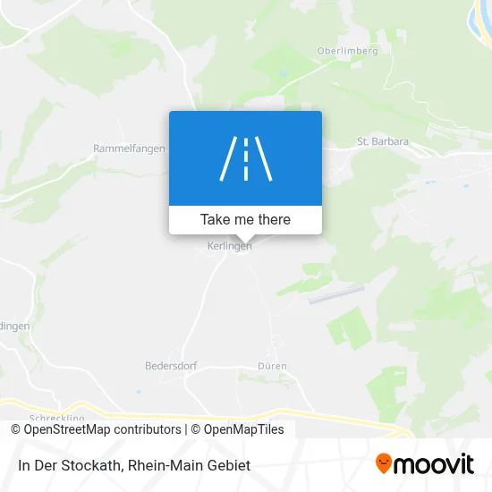 In Der Stockath map