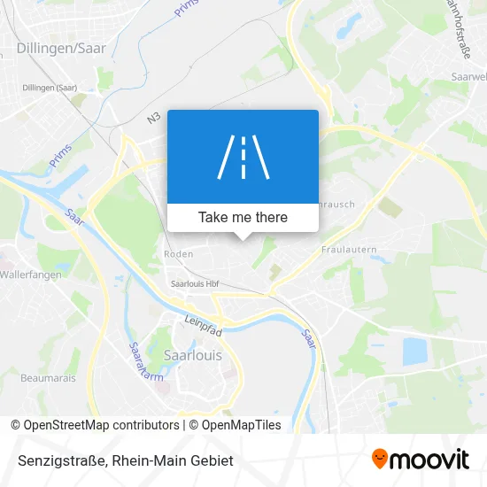 Senzigstraße map