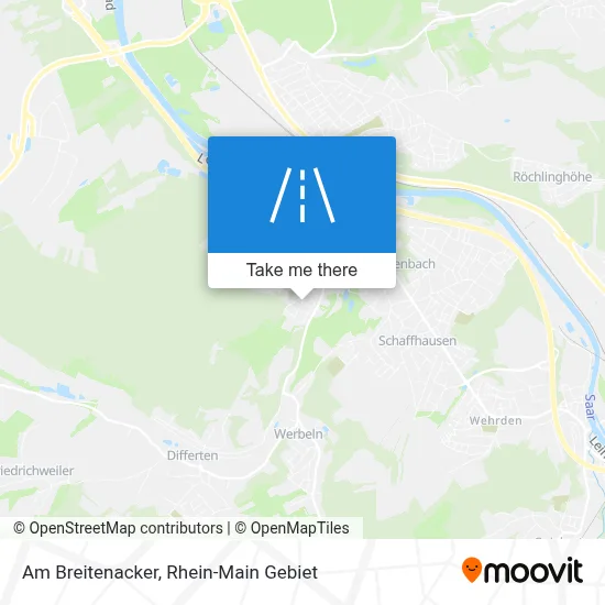 Am Breitenacker map