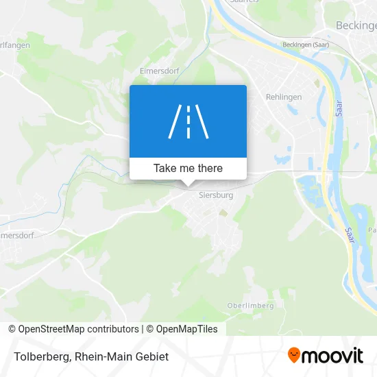 Tolberberg map