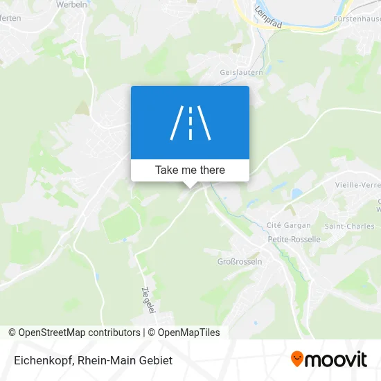 Eichenkopf map