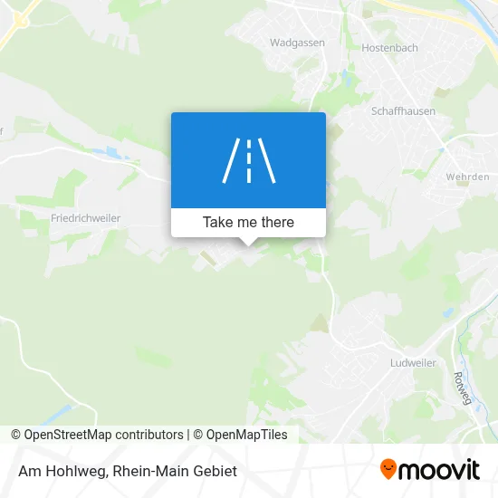 Am Hohlweg map