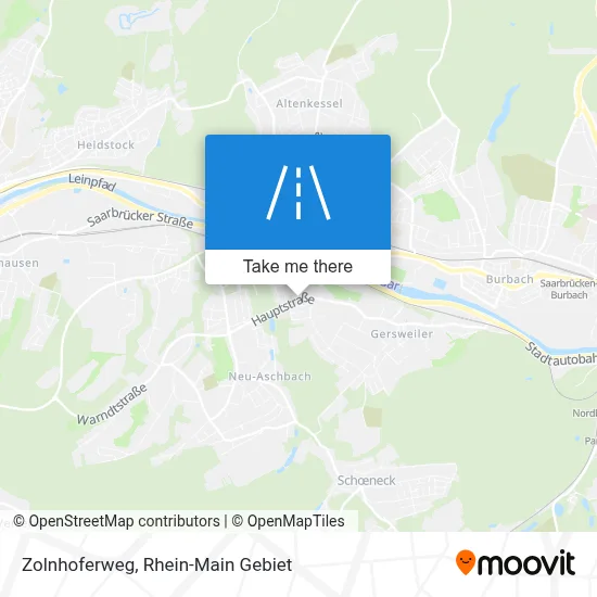 Zolnhoferweg map