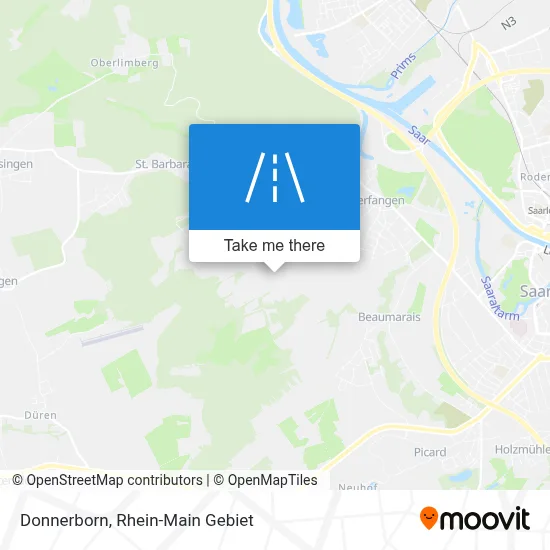 Donnerborn map