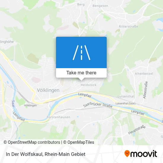 In Der Wolfskaul map
