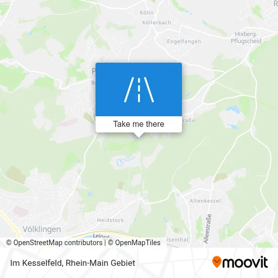 Im Kesselfeld map