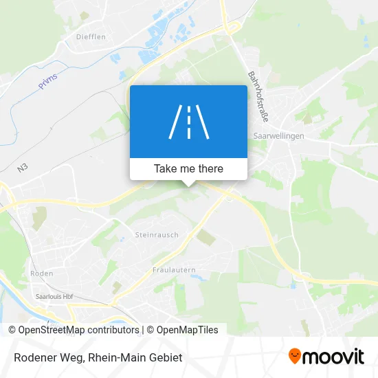 Rodener Weg map