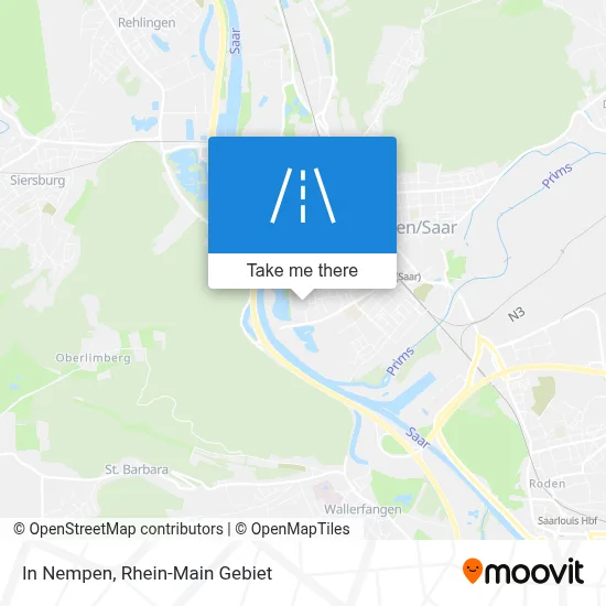 In Nempen map