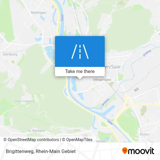 Brigittenweg map