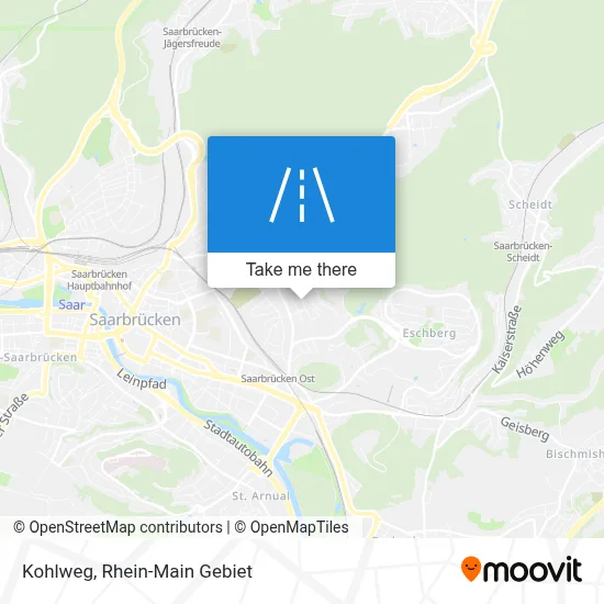 Kohlweg map