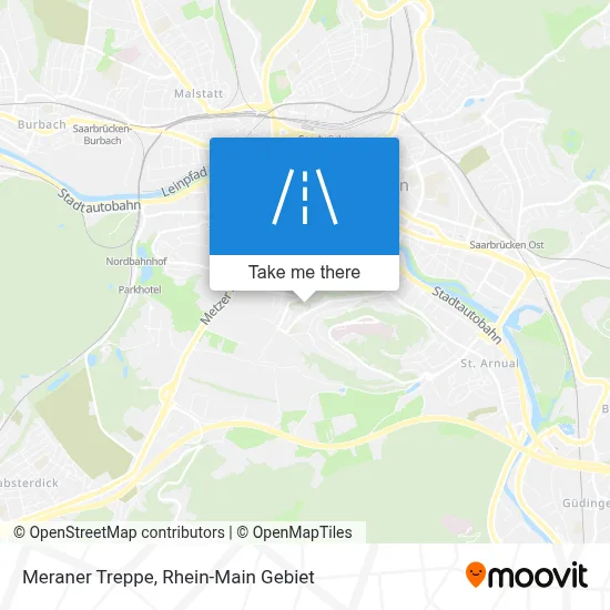 Meraner Treppe map