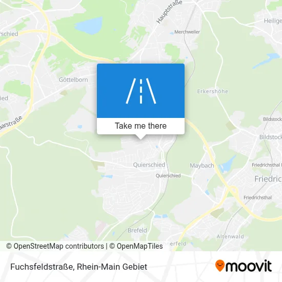 Fuchsfeldstraße map