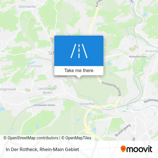 In Der Rotheck map