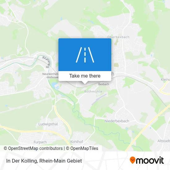 In Der Kolling map