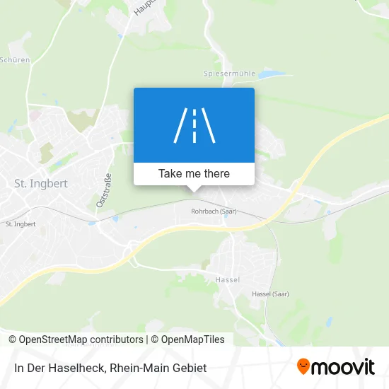 In Der Haselheck map