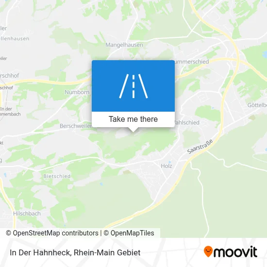 In Der Hahnheck map