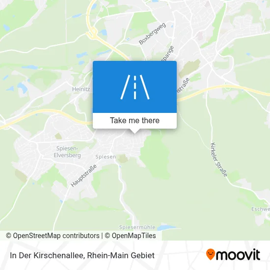 In Der Kirschenallee map