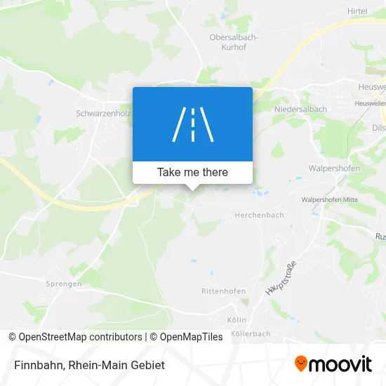 Finnbahn map