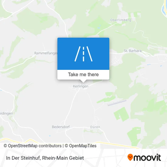 In Der Steinhuf map
