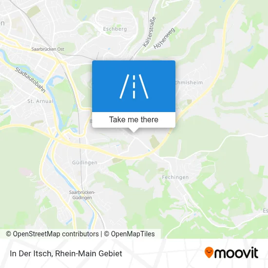 In Der Itsch map